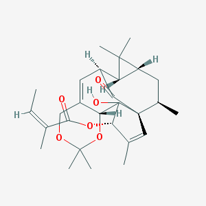 巨大戟醇 5,20-缩丙酮 3-当归酸酯